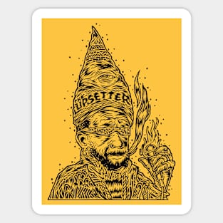 Line Statue The Upsetter Sticker